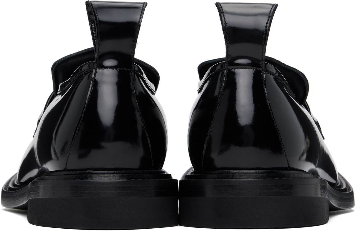 Moschino Black Oliver Loafers