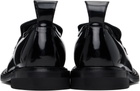 Moschino Black Oliver Loafers