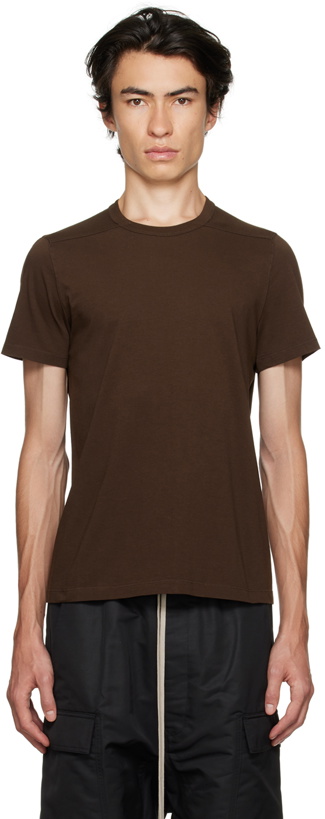 Photo: Rick Owens Brown Level T-Shirt