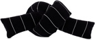 JIU JIE SSENSE Exclusive Black & White Baby Knot Cushion