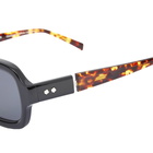 Bonnie Clyde Shy Guy Sunglasses in Black/Black