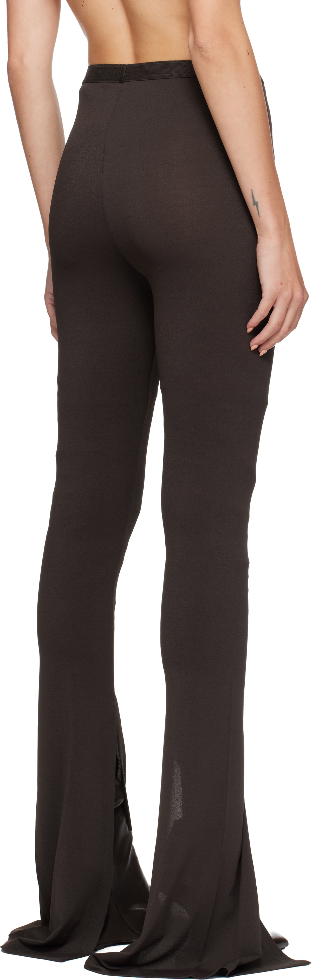 Rick Owens Lilies Brown Concordians Carmen Trousers