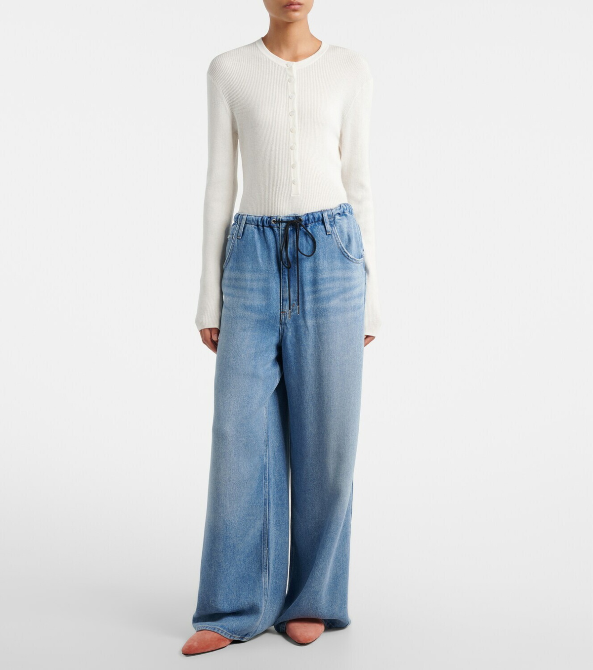 Agolde Shaw wide-leg jeans