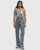 Gestuz CoatyGZ HW straight jeans silver Women