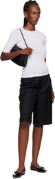 Loulou de Saison Brown Adler Virgin Wool Bermuda Shorts