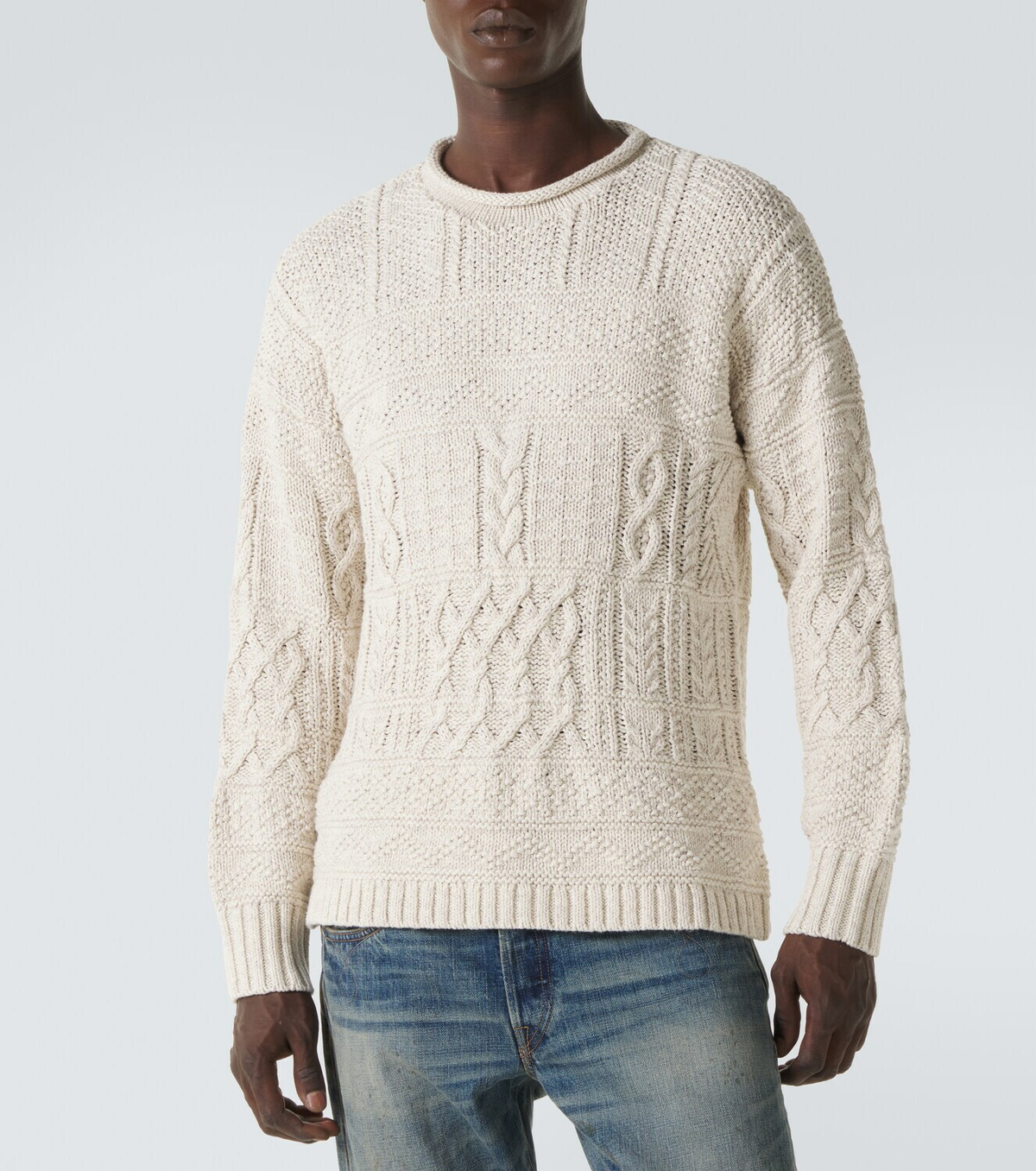 RRL Cotton and linen sweater