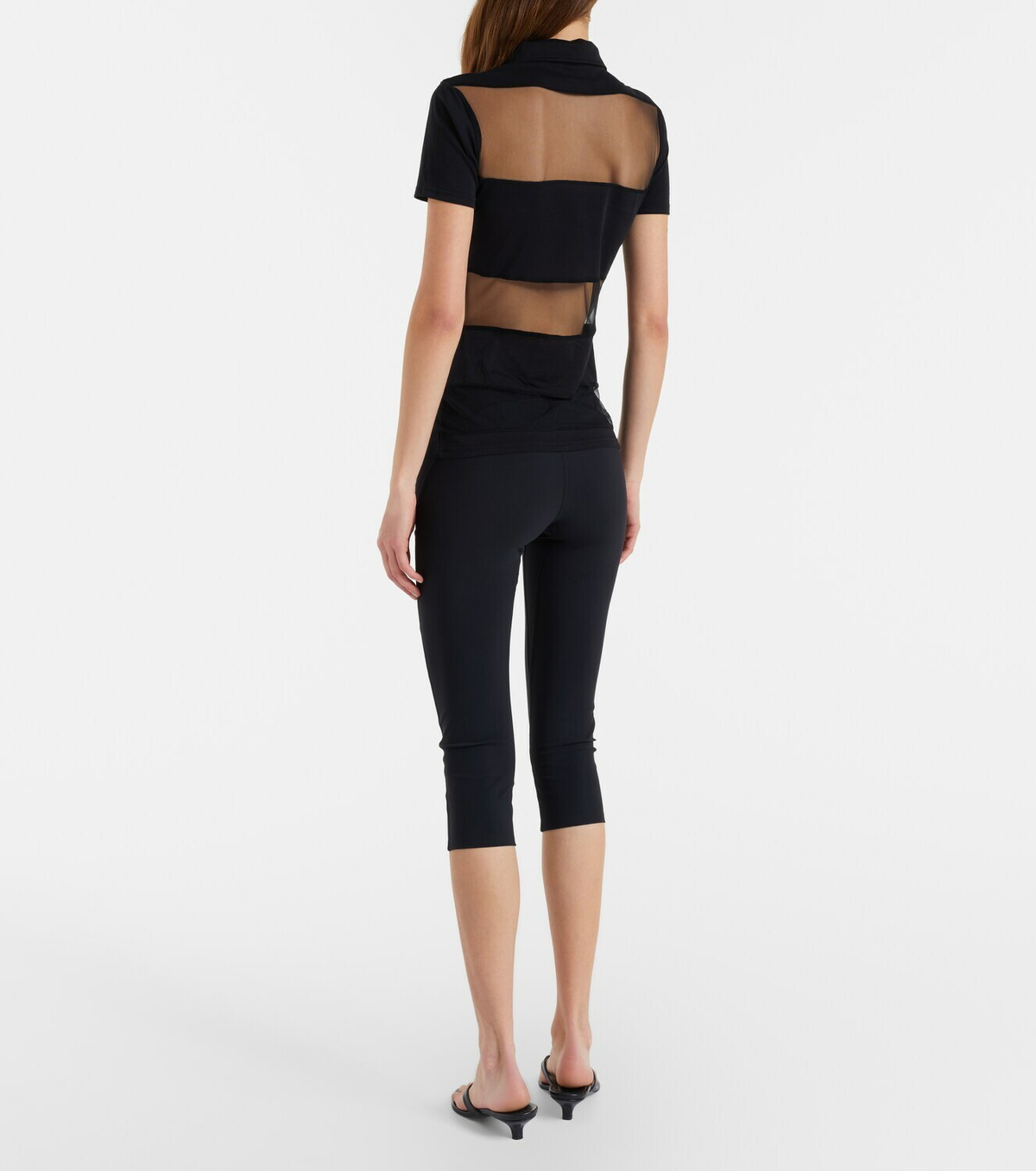 Coperni Jersey capri pants