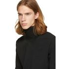 Rick Owens Black Jersey Turtleneck