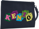 Kenzo Navy Kenzo Paris 'BOKE Boy' Pouch