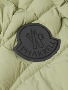 Moncler Genius - Pharrell Williams Two-Tone Quilted Shell Hooded Down Jacket - Green