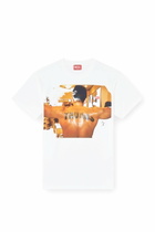 Diesel T-shirt with graphic print - T-Shirts - Unisex - White