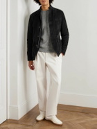 Thom Sweeney - Brushed Cashmere-Blend Sweater - Gray