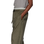 3.1 Phillip Lim Green and Grey Double Track Lounge Pants