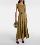 Diane von Furstenberg Elliot belted maxi dress