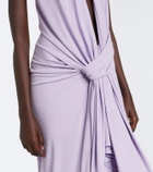 Christopher Esber Spire Cascade draped midi dress