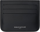 Maison Kitsuné Black Fox Head Card Holder