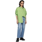 Our Legacy Green Borrowed Classic Shirt