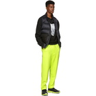 Juun.J Yellow Lapped Lounge Pants