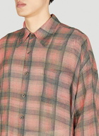 Our Legacy - Borrowed Check Shirt in Pink