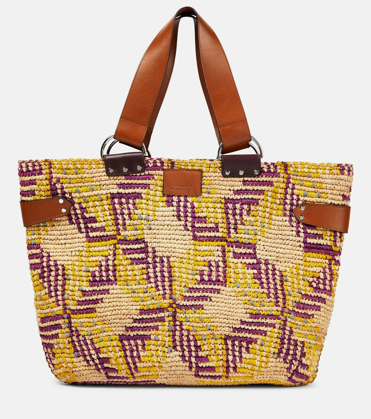 Isabel Marant - Bahiba raffia tote bag Isabel Marant