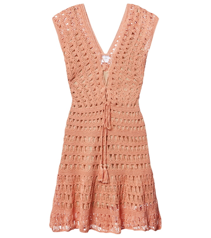 Photo: Anna Kosturova Jennifer crochet cotton minidress
