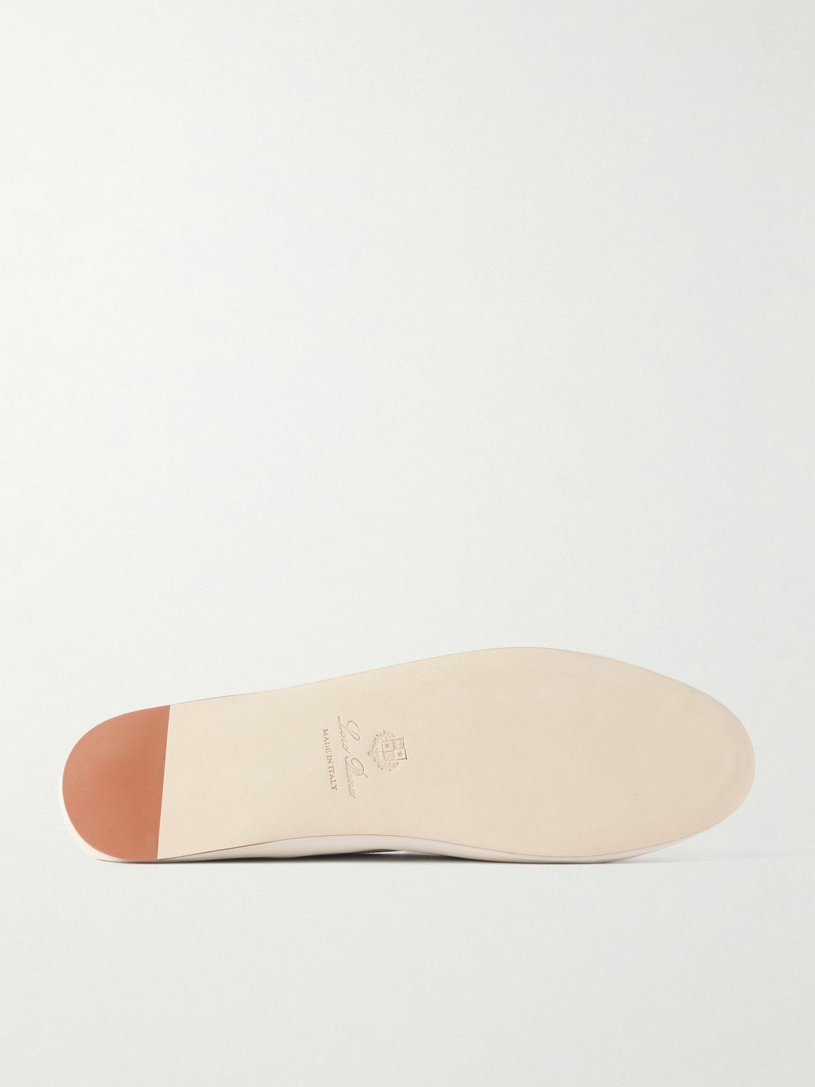 Loro Piana - Anton Walk Leather Loafers - Neutrals