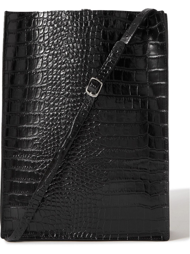 Photo: OUR LEGACY - Croc-Effect Leather Tote Bag