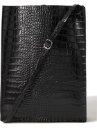 OUR LEGACY - Croc-Effect Leather Tote Bag