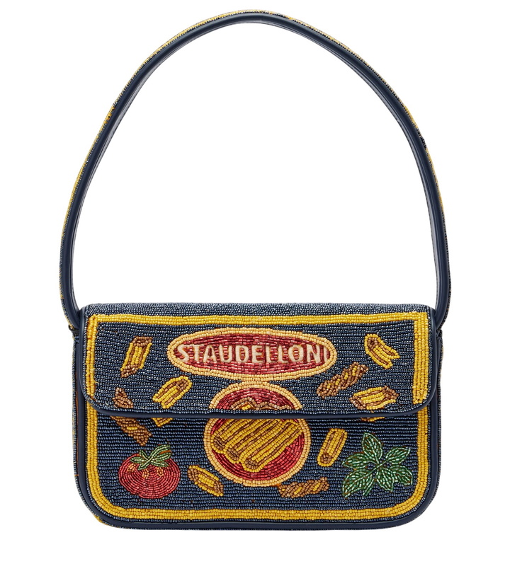 Photo: Staud Tommy Small beaded shoulder bag