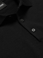 Hugo Boss - Bono Wool Polo Shirt - Black