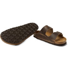 Birkenstock - Arizona Oiled-Nubuck Sandals - Brown