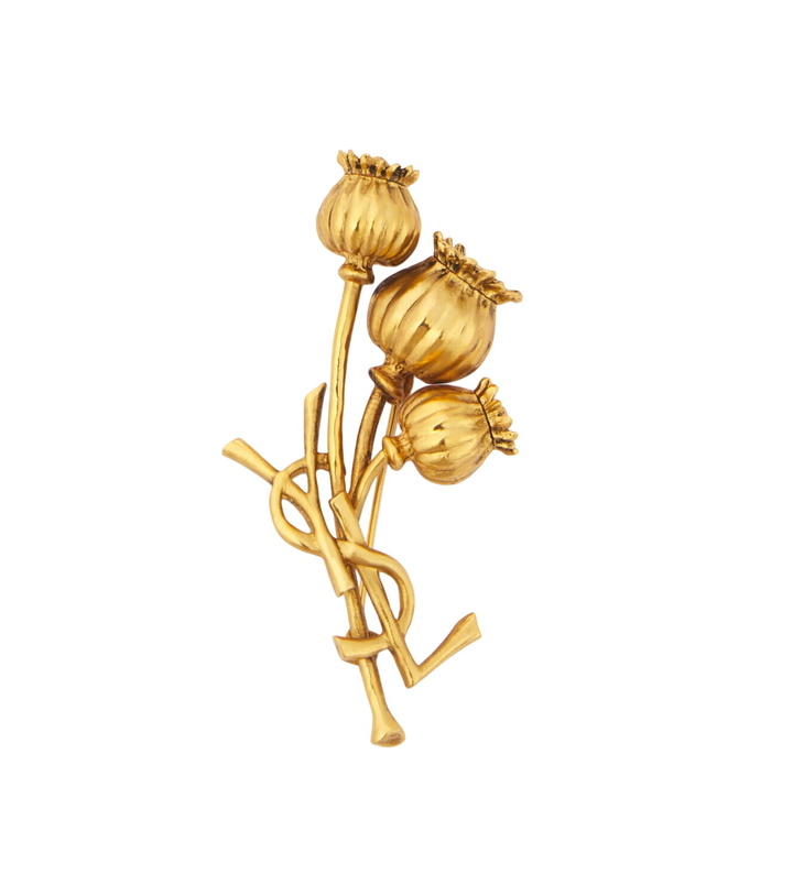 Photo: Saint Laurent Cassandre brooch