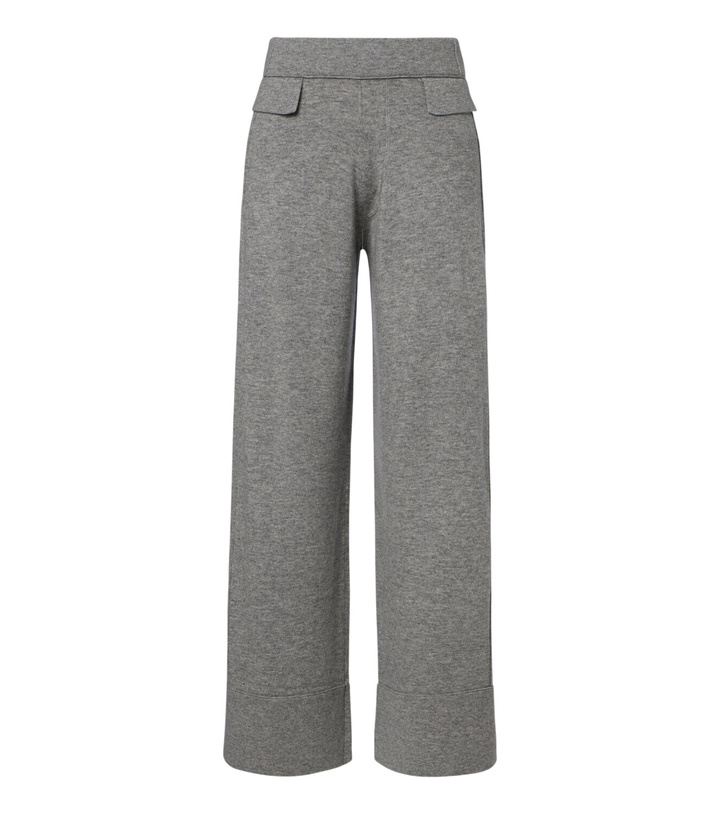 Photo: Jardin des Orangers Wool and cashmere wide-leg pants