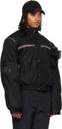Martine Rose Black Bumbag Jacket