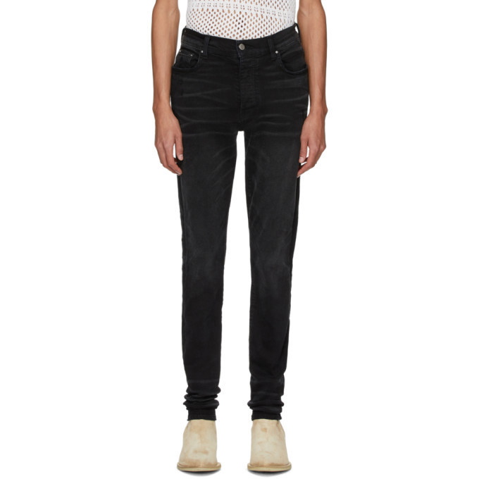 Photo: Amiri Black Stack Jeans