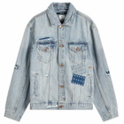 Ksubi Men's x Patty Mills Oh G Denim Jacket in Repair