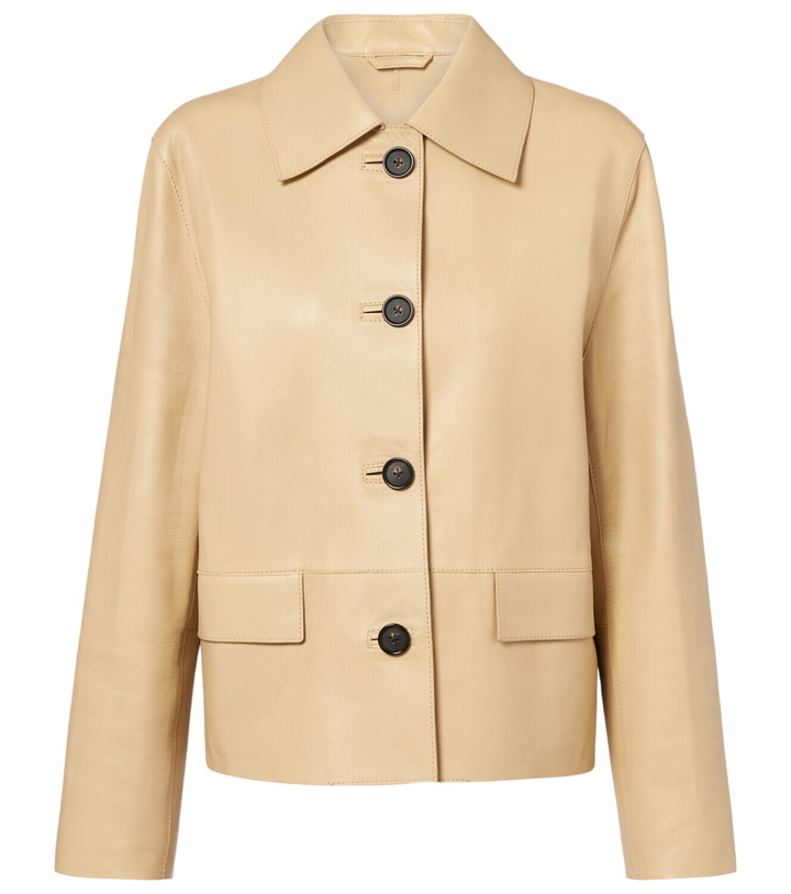 Photo: Toteme Leather jacket