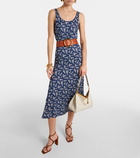 Polo Ralph Lauren Floral jersey midi dress