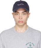 Museum of Peace & Quiet SSENSE Exclusive Navy Mini Wordmark Cap