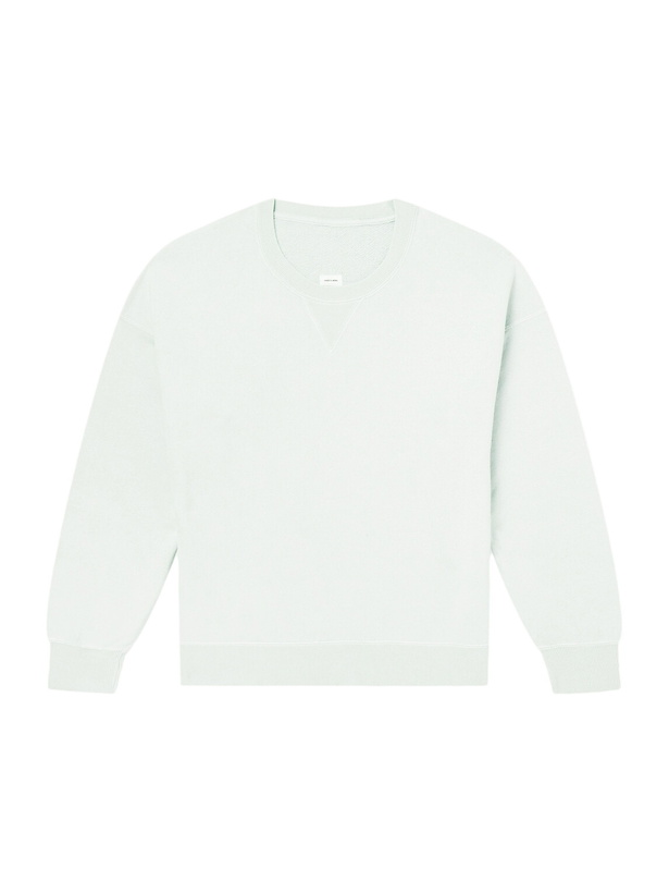 Photo: Visvim - Jumbo SB Cotton-Jersey Sweatshirt - Green