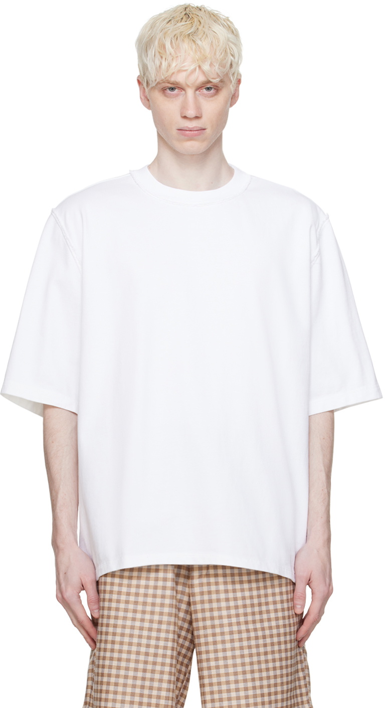 Camiel Fortgens White Big T-Shirt Camiel Fortgens