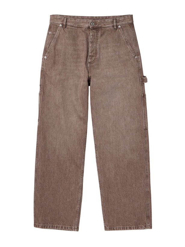 Photo: Bottega Veneta - Straight-Leg Carpenter Jeans - Brown
