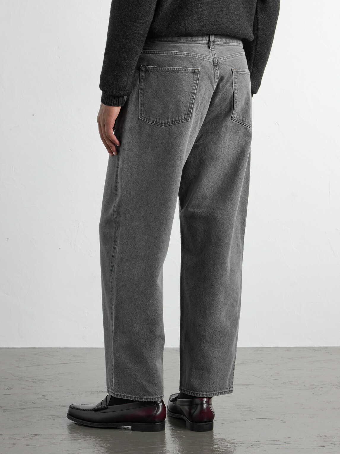 A.PRESSE - Wide-Leg Jeans - Gray