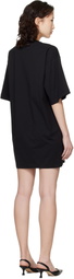 Loulou de Saison Black Ayaz LDS T-Shirt Midi Dress