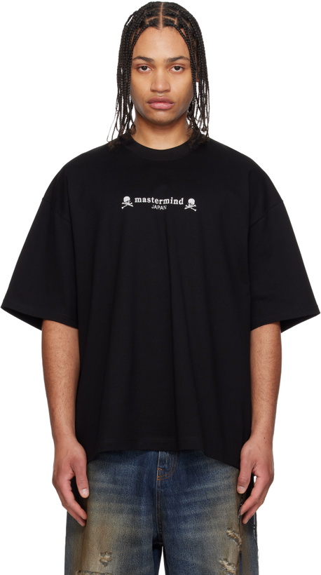 Photo: mastermind JAPAN Black OG Embroidery-Ish T-shirt