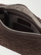 Officine Creative - Woven Suede Messenger Bag