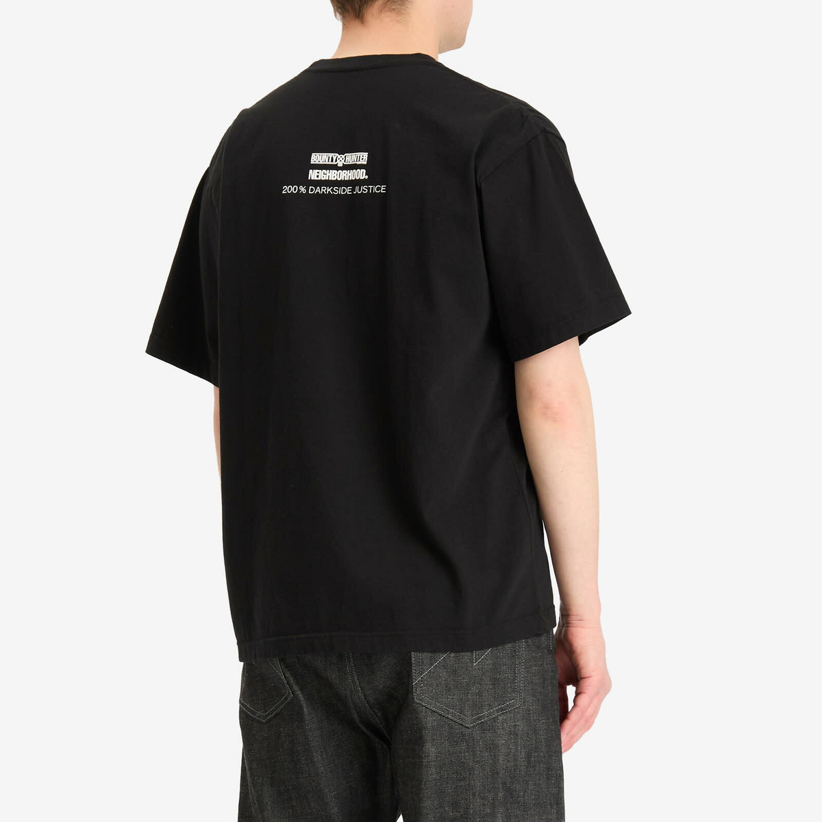 Neighborhood Men's x Bounty Hunter SS-1 T-shirt in Black Neighborhood