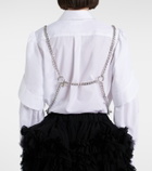 Noir Kei Ninomiya Chain-detail top