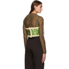 Louise Lyngh Bjerregaard Green Sherpa Corset