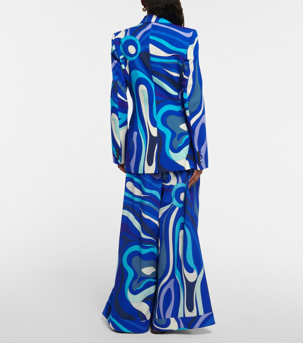 Pucci - Abstract wool-blend blazer Emilio Pucci Pucci - Abstract wool-blend blazer Emilio Pucci